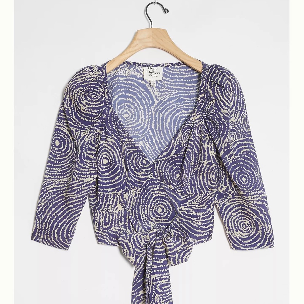 Anthropologie Mireille For Hope of flowers top - Picture 6 of 8